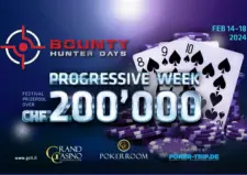 Grand Casino Liechtenstein: More about the prize pool of CHF 208,000 at the PKO Main Event of the Bounty Hunter Days